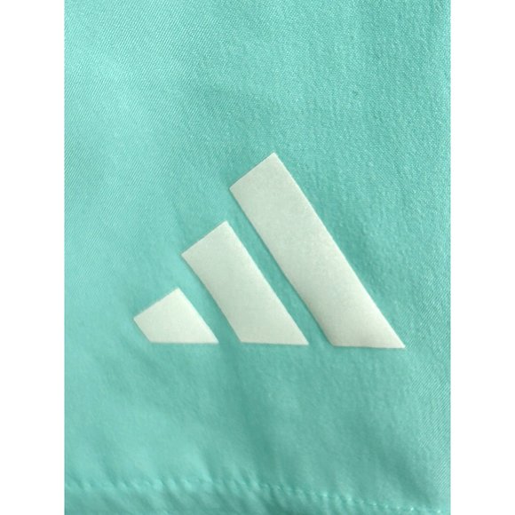 Adidas Own The Run Men’s Shorts S Green White Triple Striped Logo 9” AEROREADY - Picture 11 of 16